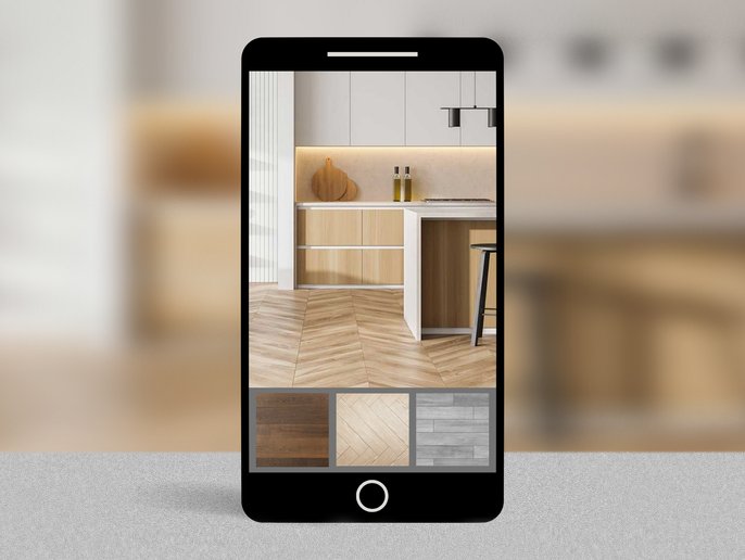 room visualizer app from The Carpet and Drapery Shoppe in Escanaba, MI